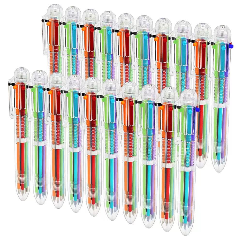 Amazon.com : NEEOFNT Multicolor Pen in One,20 Pack Multi Color